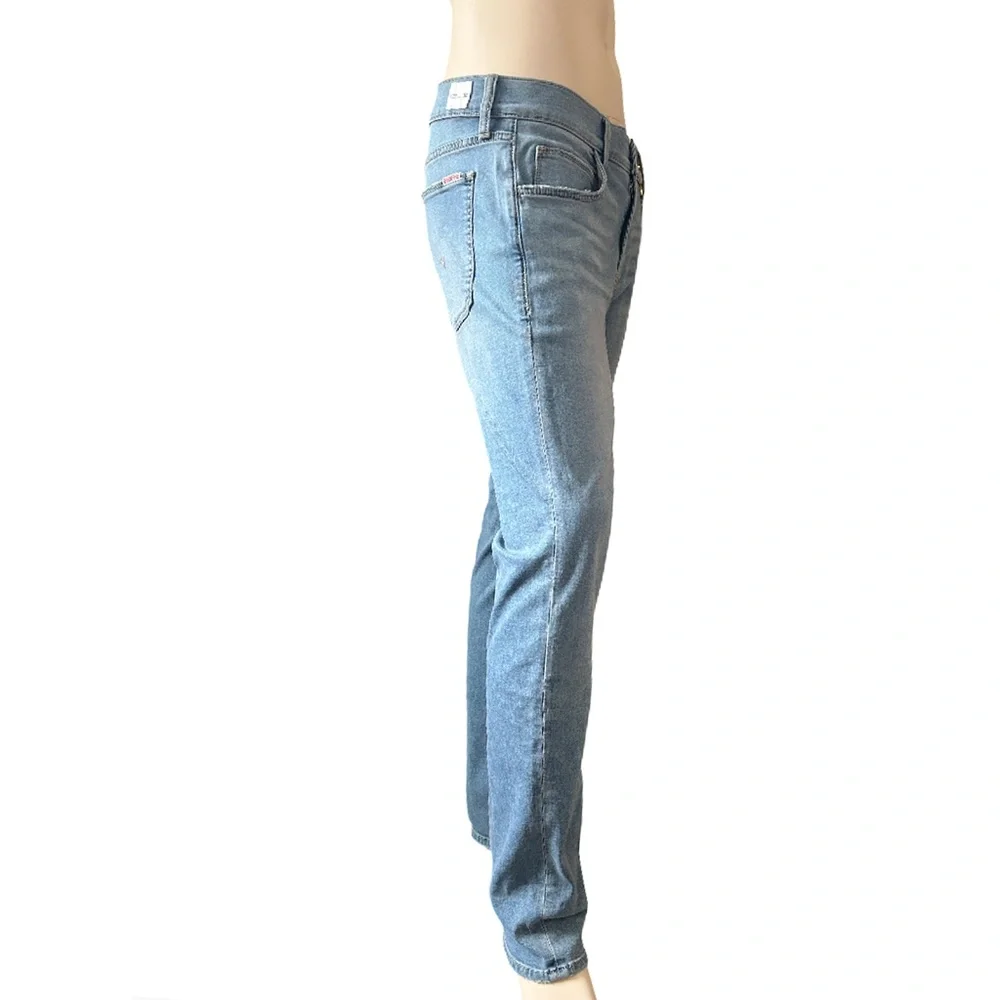 Hudson Byron Denim Jeans Slim Cut Straight Leg Zip Fly 5-Pocket Pants Dungaree - Picture 3 of 16